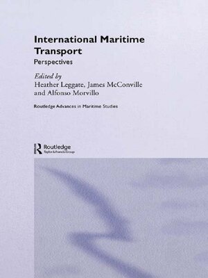 cover image of International Maritime Transport